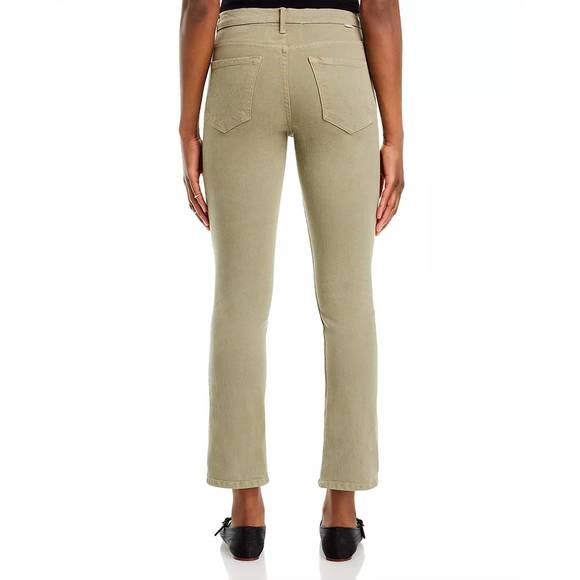 NEW MOTHER insider hover high rise straight jeans in mermaid - Picture 3 of 6